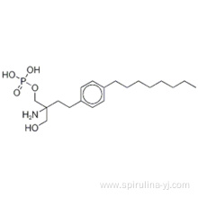 1,3-Propanediol, 2-amino-2-[2-(4-octylphenyl)ethyl]-, mono(dihydrogenphosphate) CAS 402615-91-2